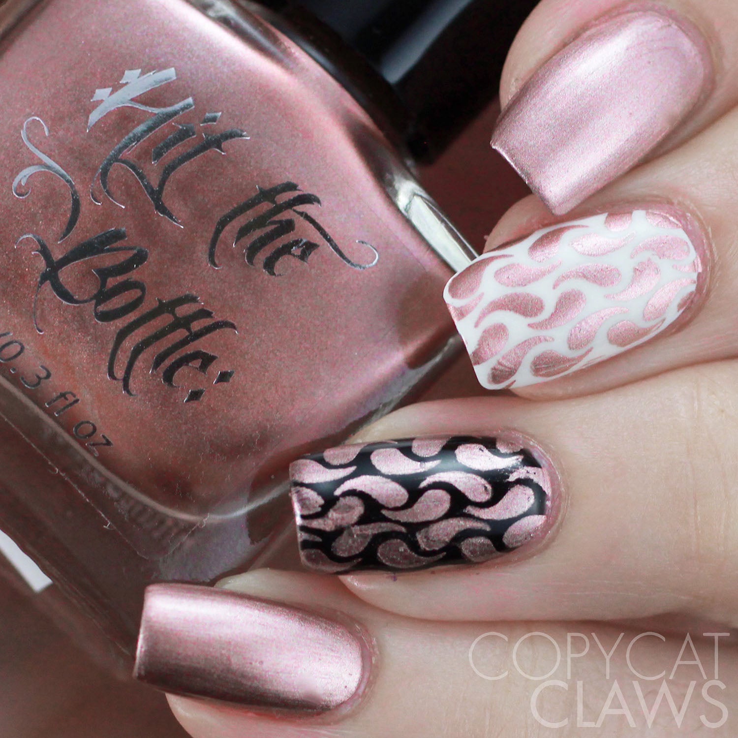Hit the Bottle "Roseglow Gold" Stamping Polish