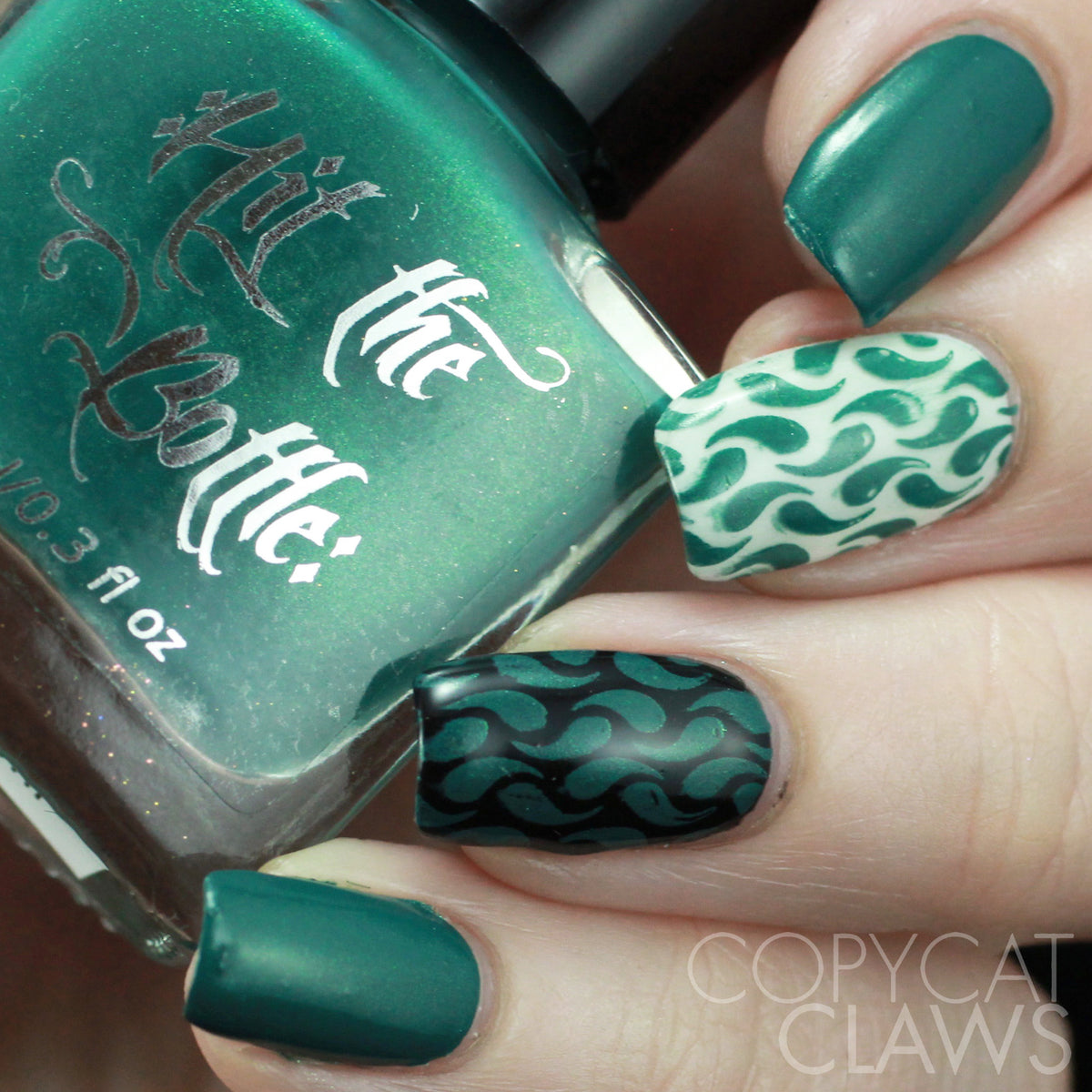 Hit the Bottle &quot;The Huntress Awaits&quot; Stamping Polish