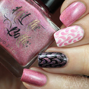 Hit the Bottle "Under the Strobe-berry Lights" Stamping Polish
