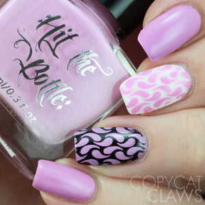 Hit the Bottle "Having a Quiet Pink" Stamping Polish