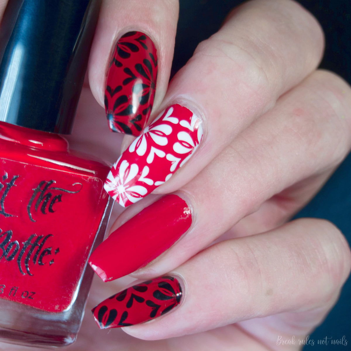 Hit the Bottle &quot;A Vermillion to One&quot; Stamping Polish
