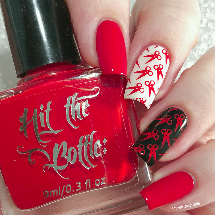 Hit the Bottle &quot;A Vermillion to One&quot; Stamping Polish