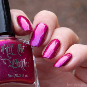Hit the Bottle "Your Fuchsia Looks Bright" Stamping Polish