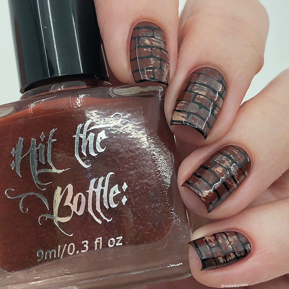 Hands Off Into the Wild Nail Stamping Plate