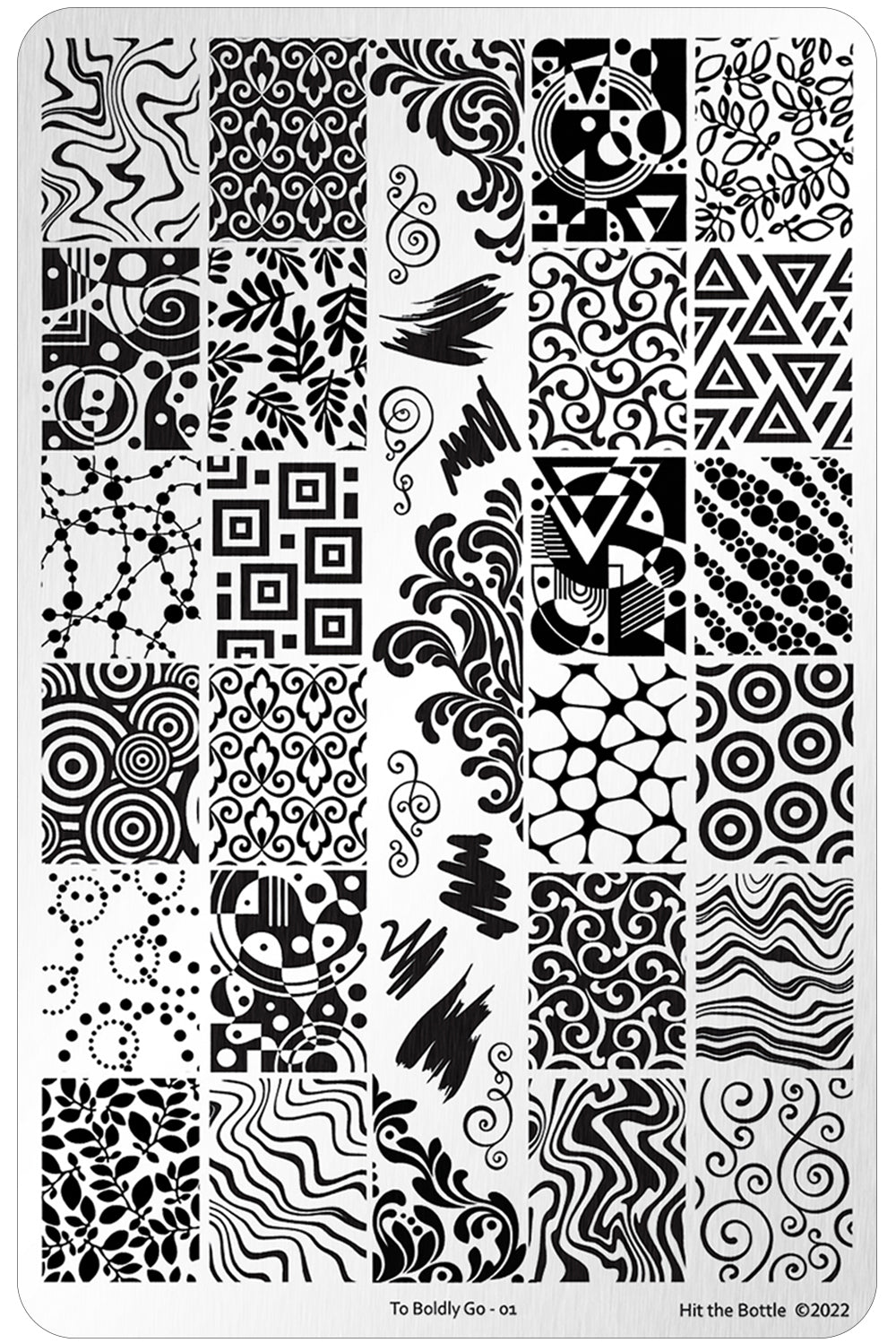 Hit the Bottle- Stamping Plate- To Boldly Go