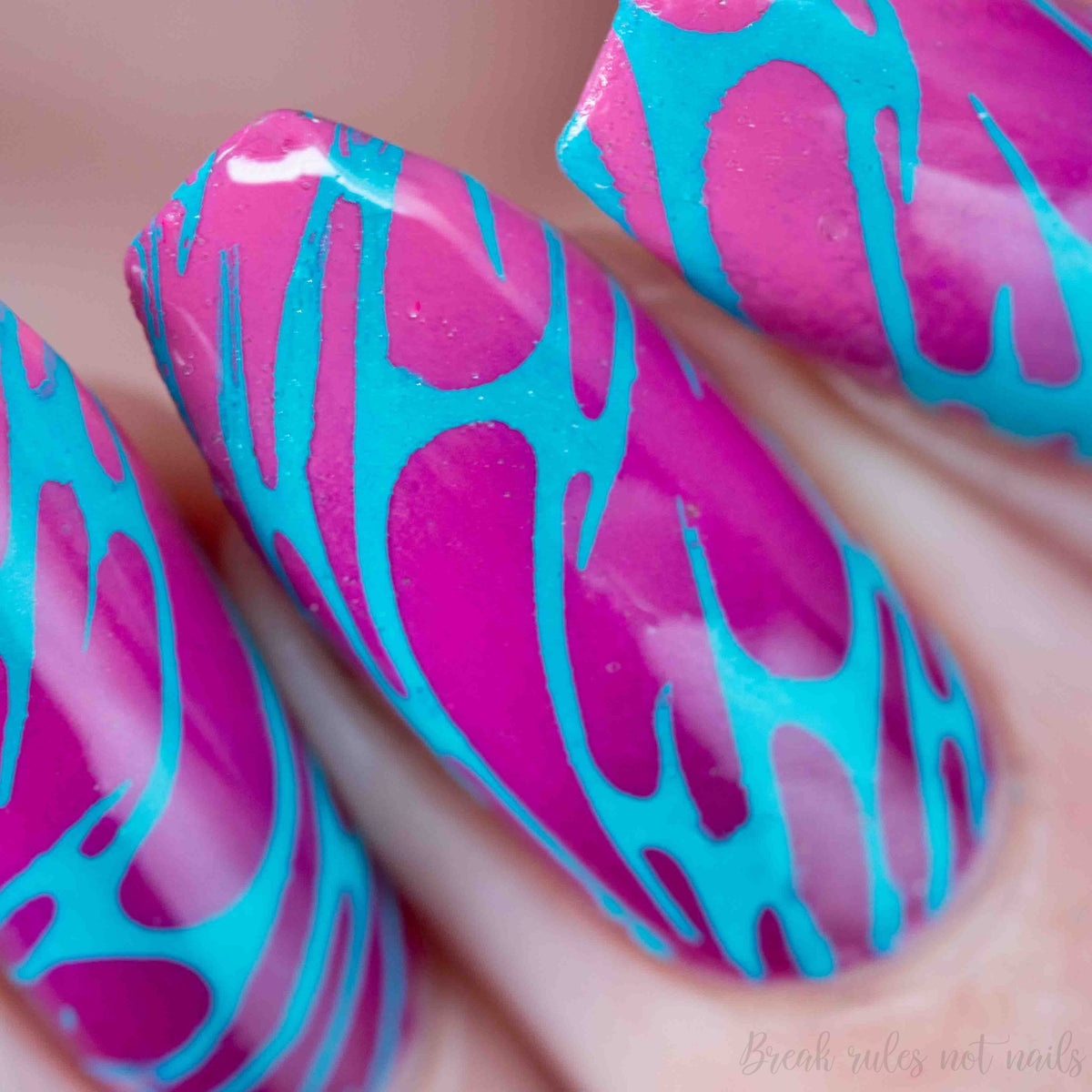 Hit the Bottle "Electro Candypop" Stamping Polish