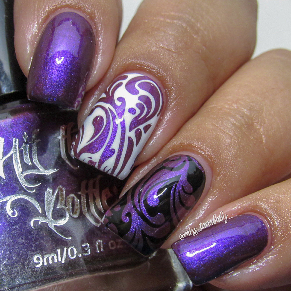 Hit the Bottle &quot;Baubles Deep&quot; Stamping Polish