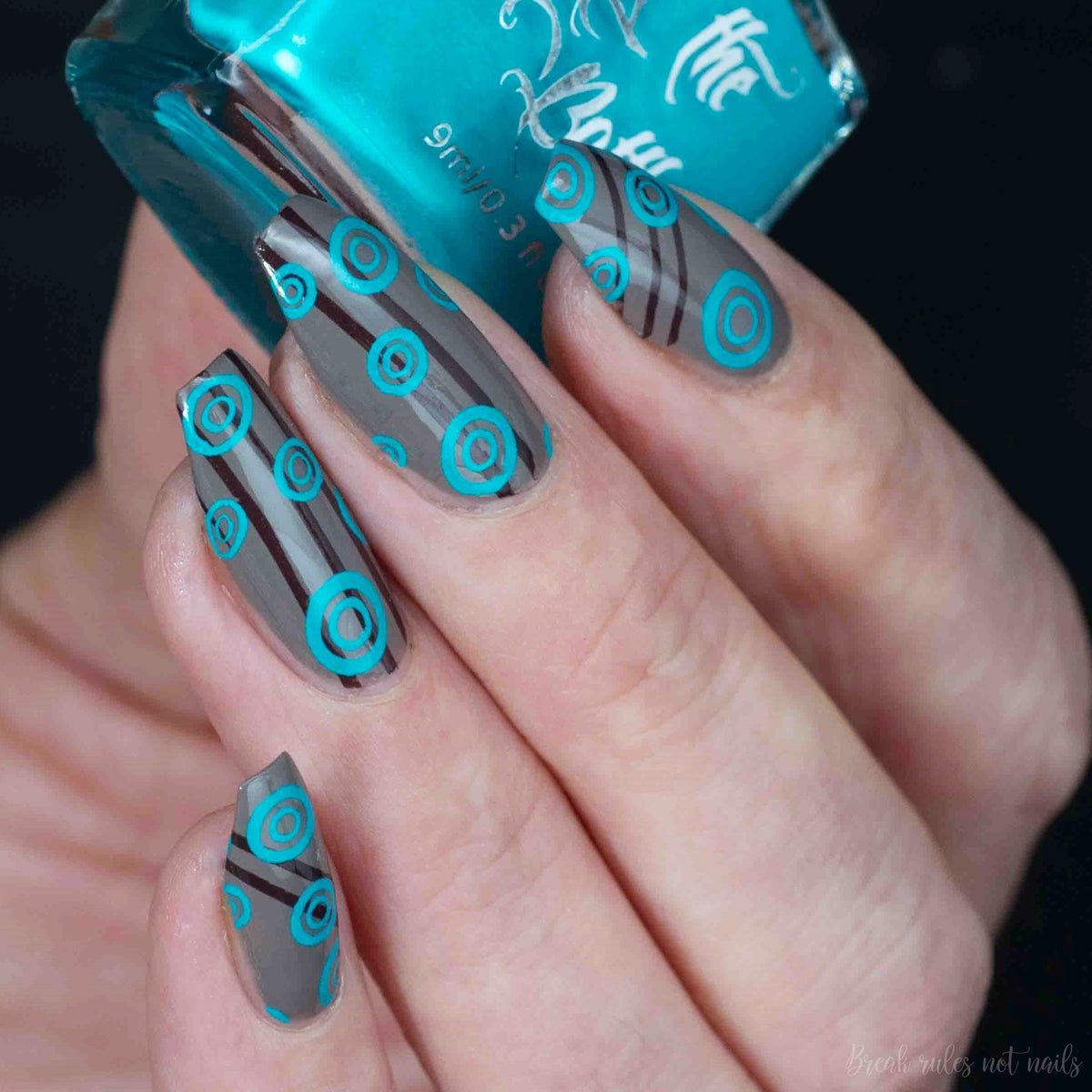 Hit the Bottle "Electro Candypop" Stamping Polish