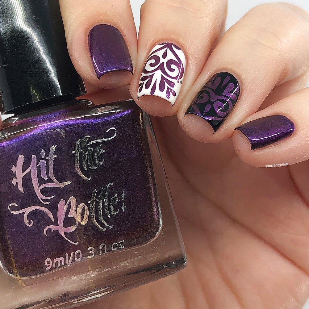 Hit the Bottle "Baubles Deep" Stamping Polish