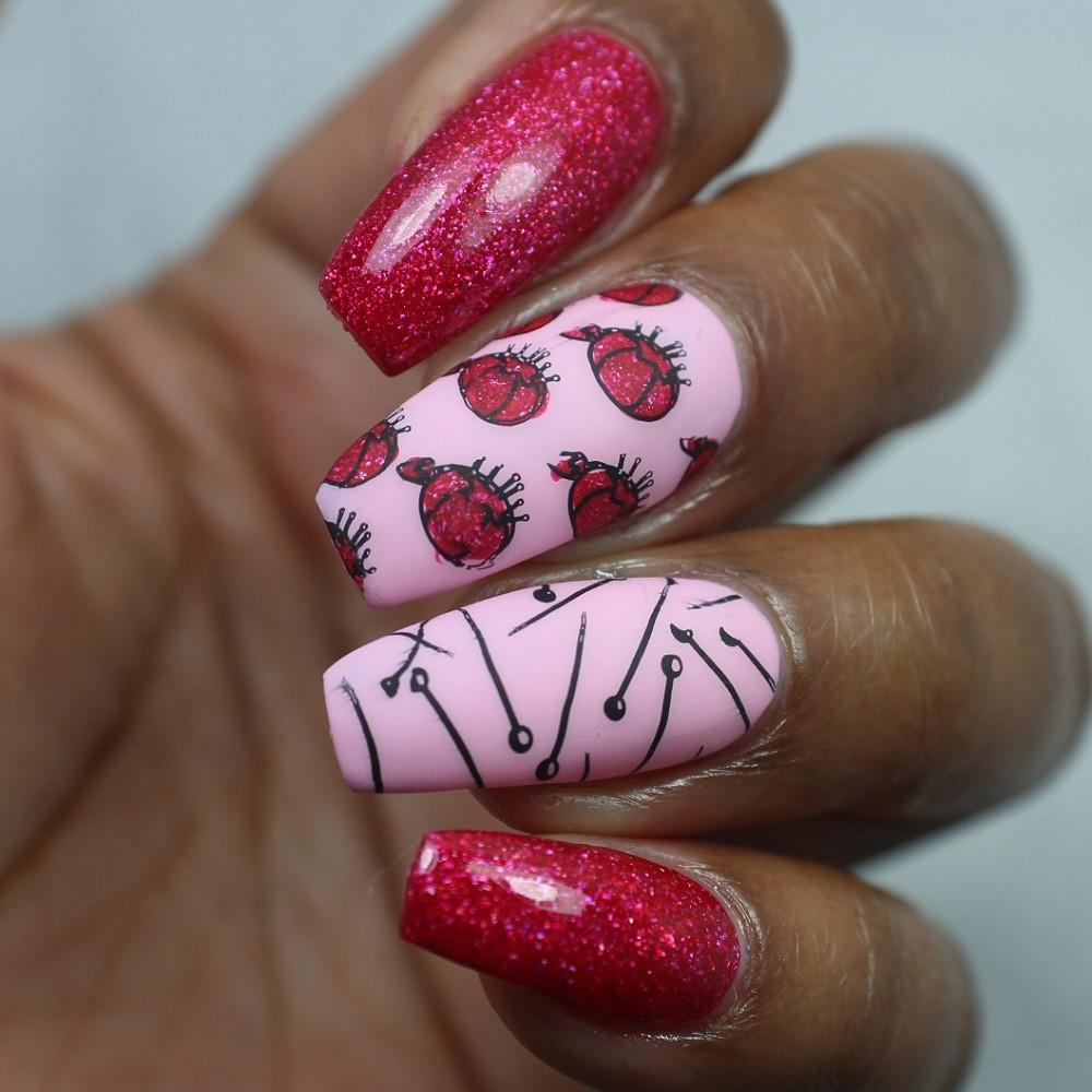 Hit the Bottle- Stamping Plate- Sew Your Own Way