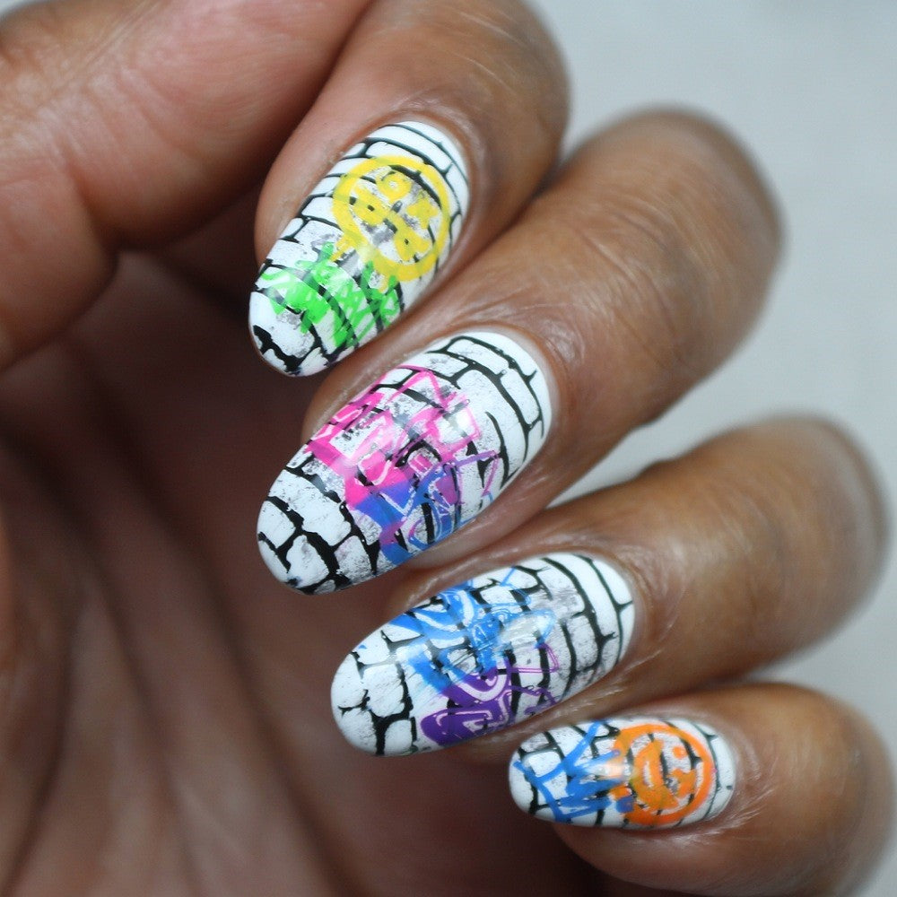 Hit the Bottle- Stamping Plate- Urban Wild Style