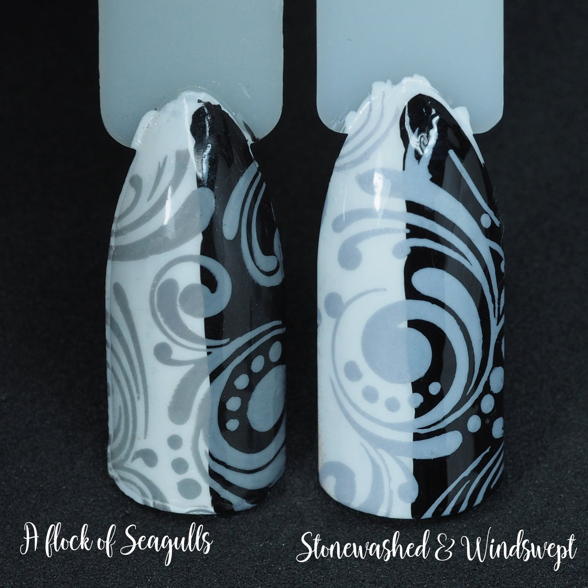 Hit the Bottle "Stonewashed & Windswept" Stamping Polish