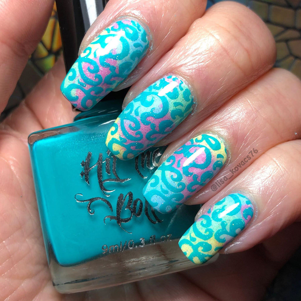 Hit the Bottle "Electro Candypop" Stamping Polish