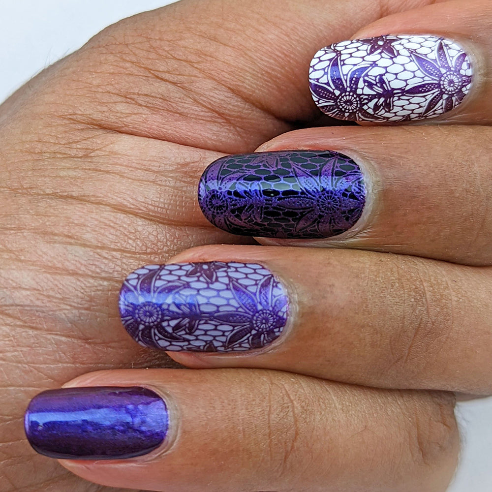 Hit the Bottle "Baubles Deep" Stamping Polish