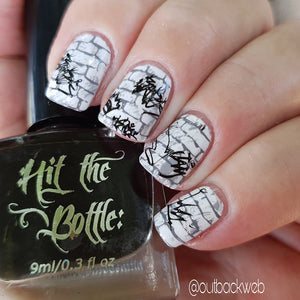 Hit the Bottle- Stamping Plate- Urban Wild Style