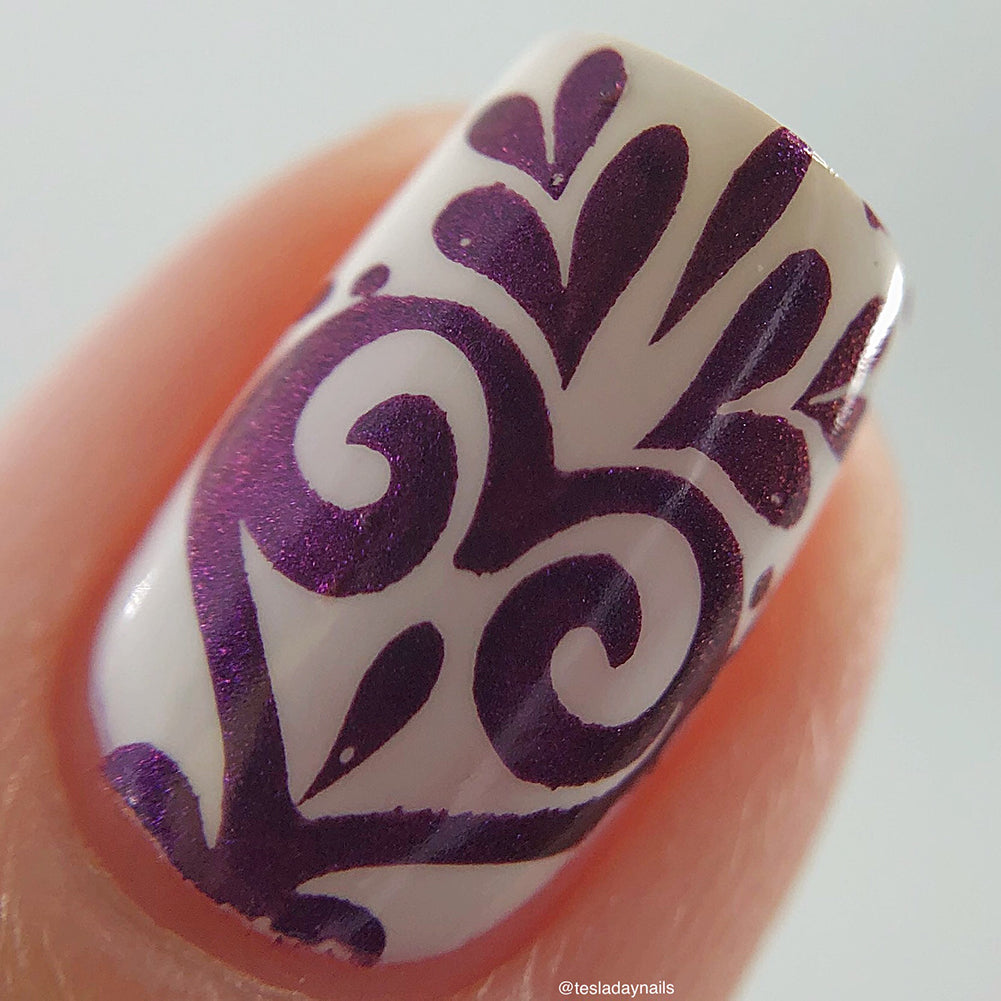 Hit the Bottle &quot;Baubles Deep&quot; Stamping Polish