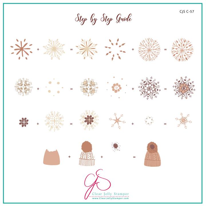 Clear Jelly Stamper- C-57- Holy Night