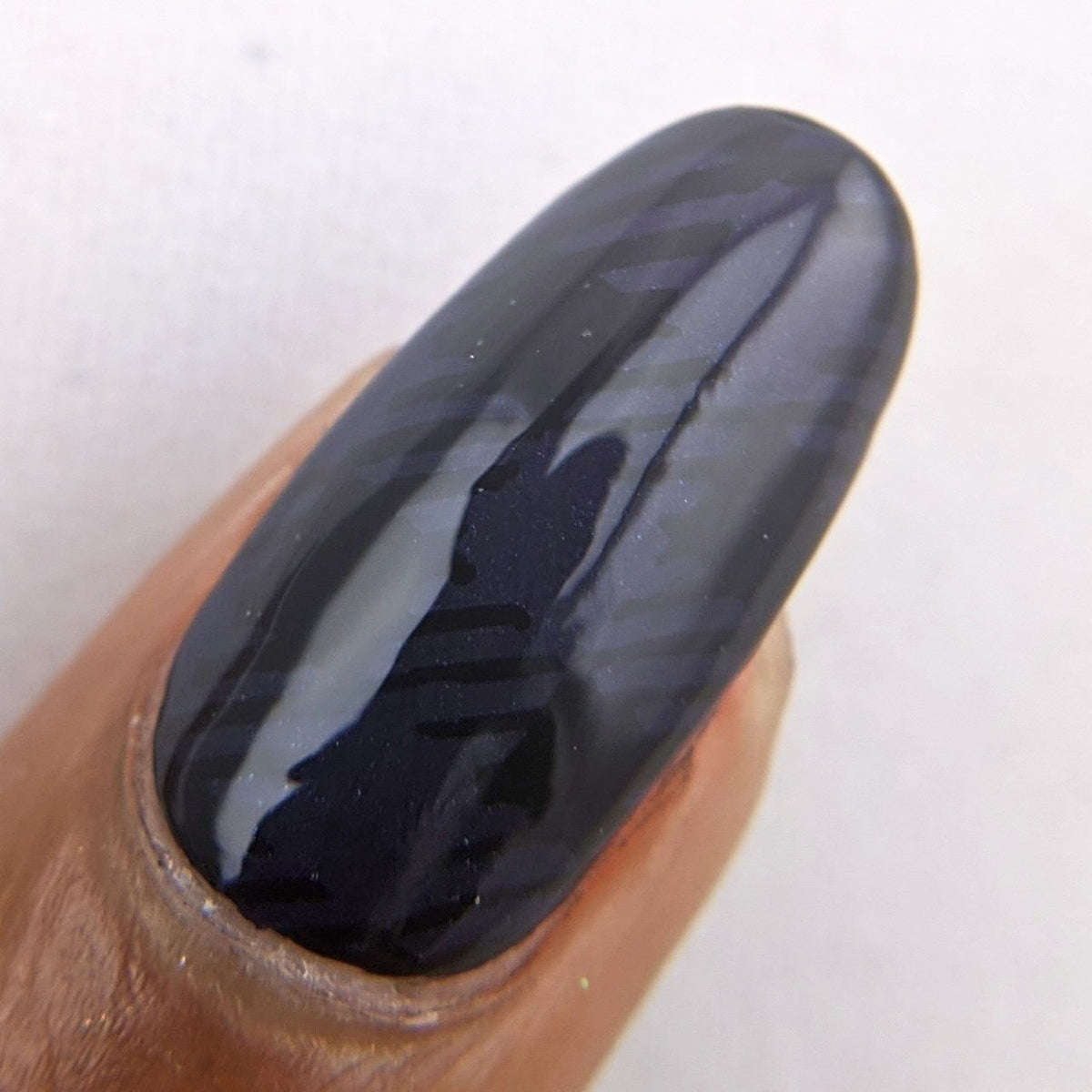 Hit the Bottle &quot;Midnight Ink&quot; Stamping Polish
