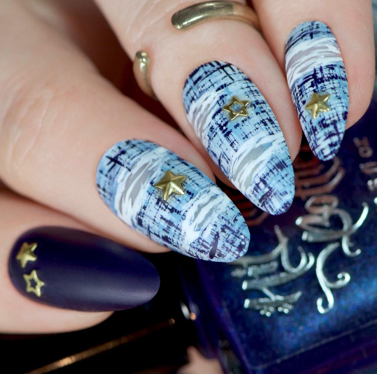 Hit the Bottle- Stamping Plate- Material World 01