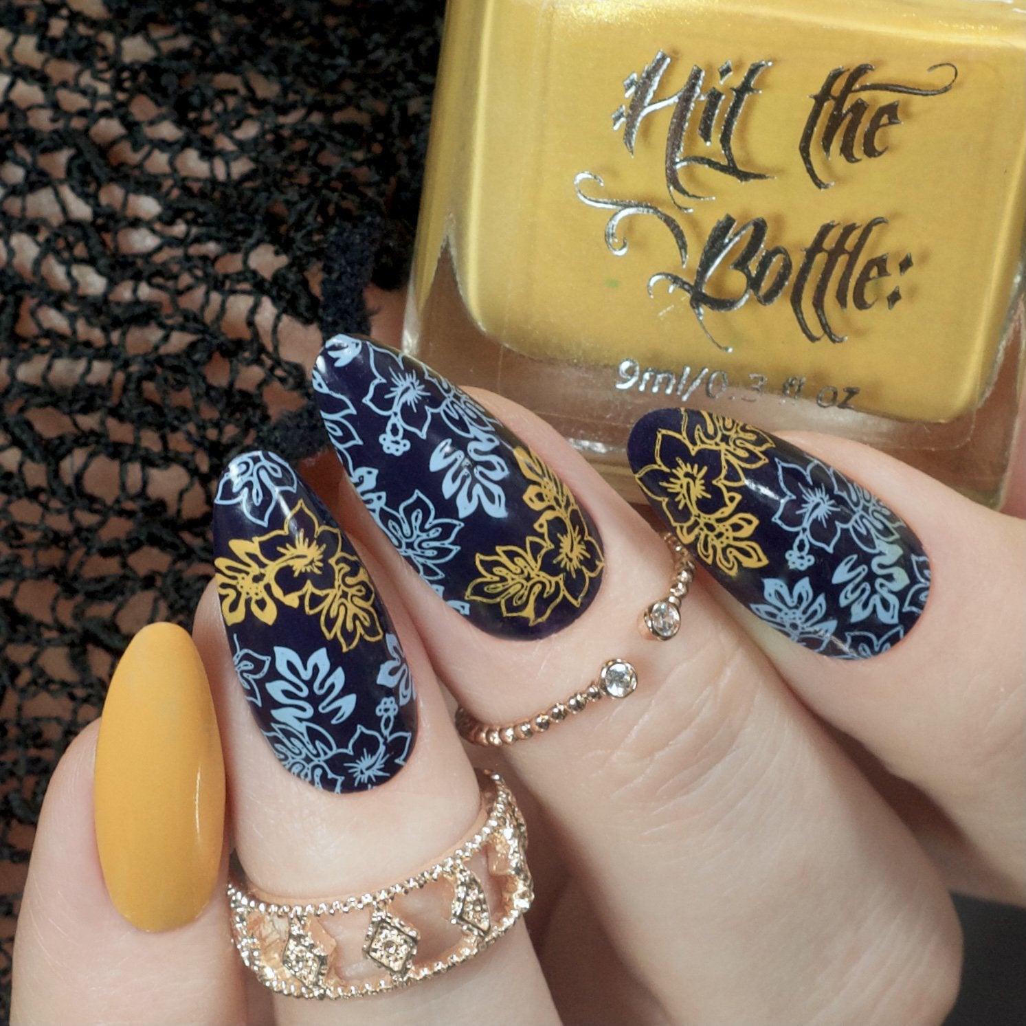 Hit the Bottle "Do it in Denim" Stamping Polish