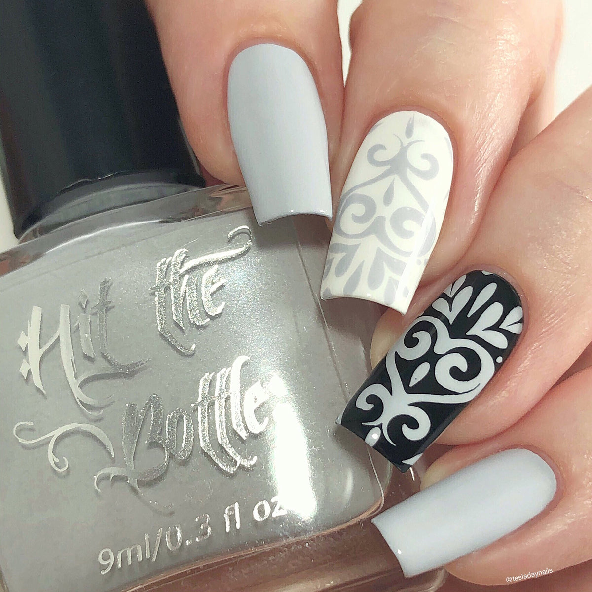 Hit the Bottle "Stonewashed & Windswept" Stamping Polish