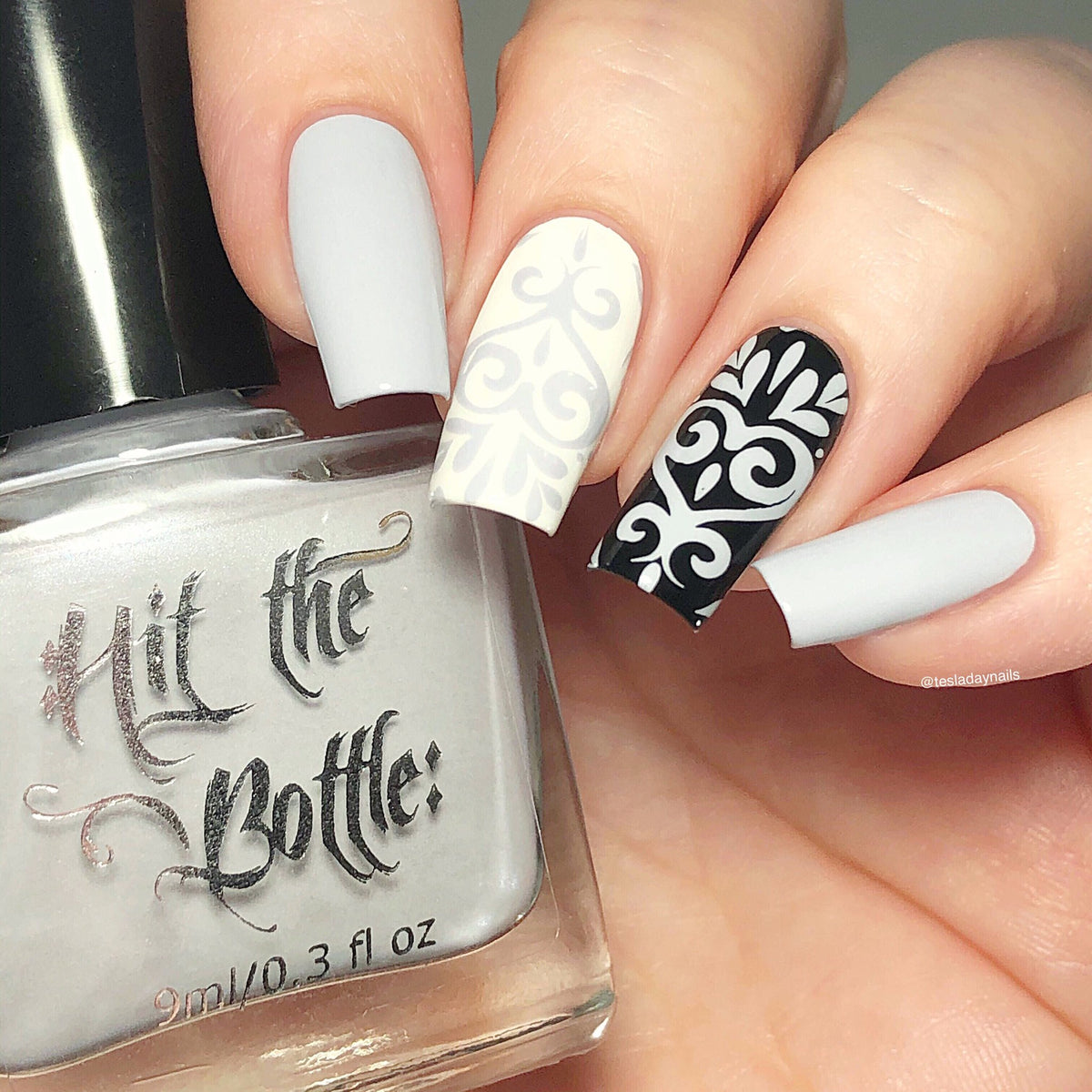 Hit the Bottle "Stonewashed & Windswept" Stamping Polish