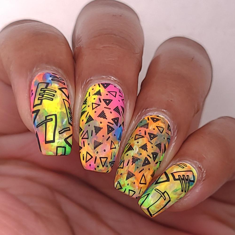 Hit the Bottle- Stamping Plate- Material World 01