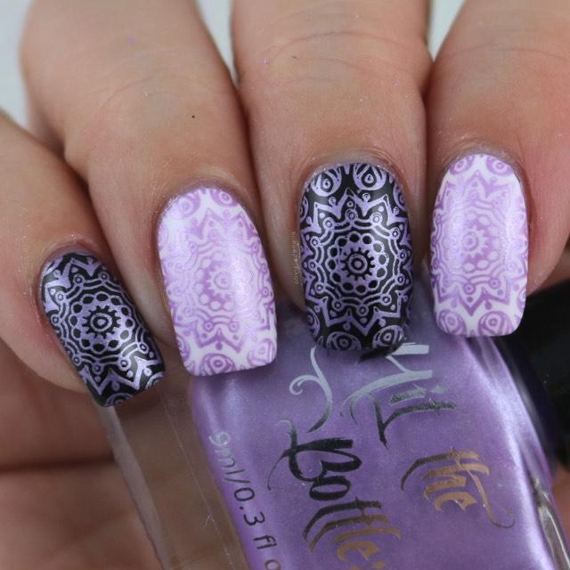 Hit the Bottle "I like to Mauve it, Mauve it 2.0" Stamping Polish