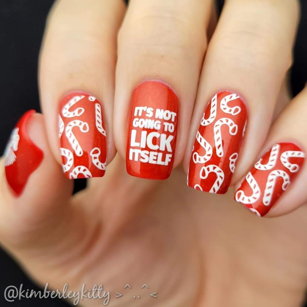 Hit the Bottle- Stamping Plate- Bah Humbug 03