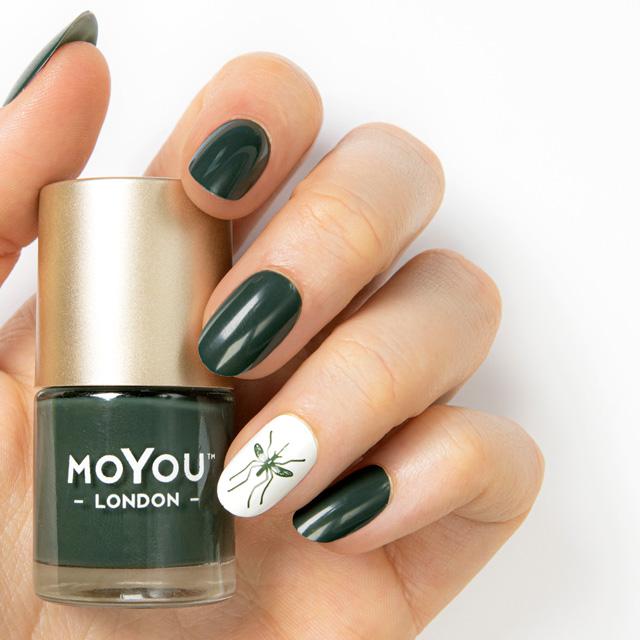 MoYou London- Jurassic Park Stamping Polish- Danger