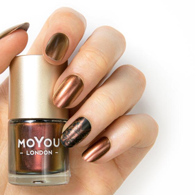 MoYou London- Jurassic Park Stamping Polish- Dilophosaurus