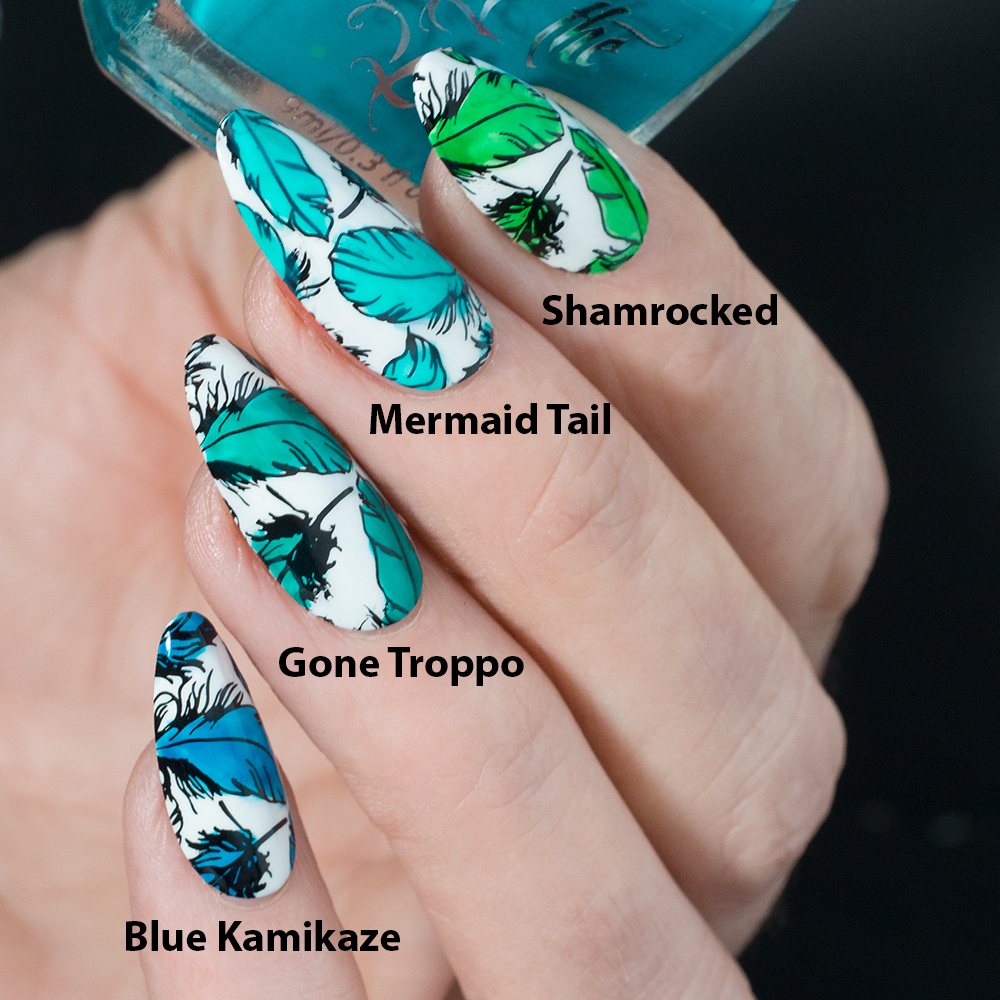 Hit the Bottle- Jelly Polish- Mermaid Tail