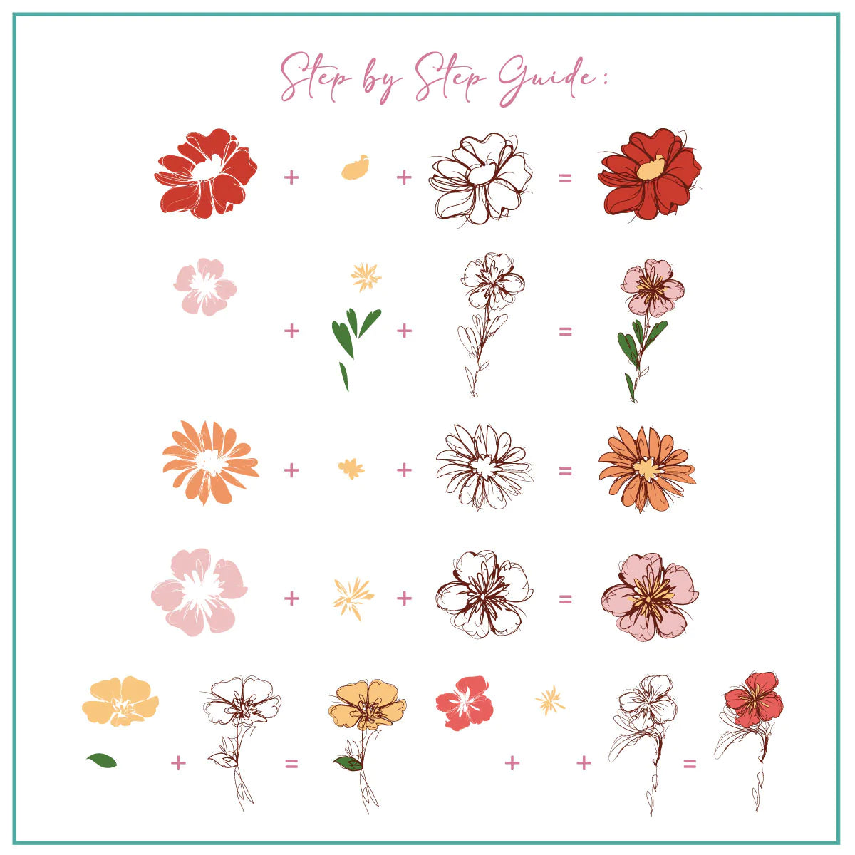 Clear Jelly Stamper- V-37- Love Notes