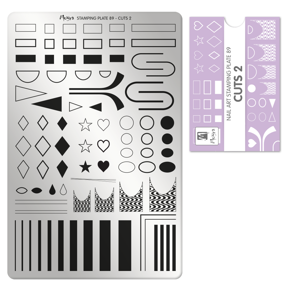 Moyra Stamping Plate 089- Cuts 2