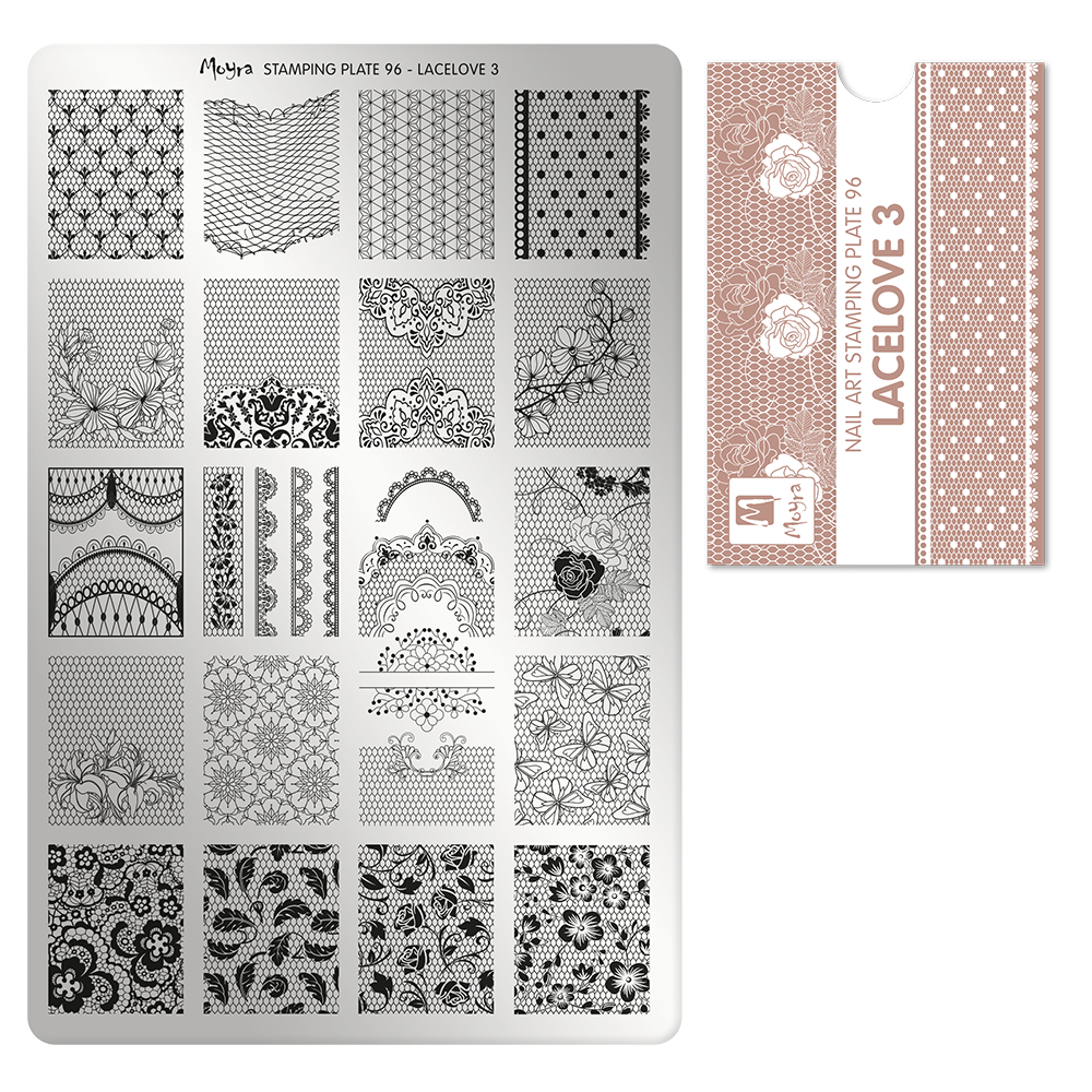 Moyra Stamping Plate 096- Lacelove 3
