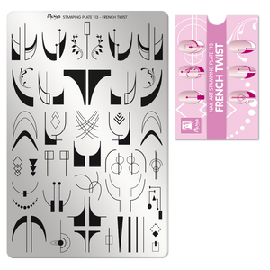 Moyra Stamping Plate 113- French Twist