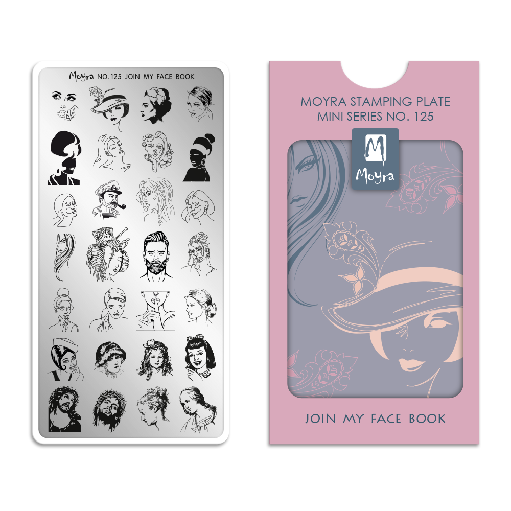 Moyra Mini Stamping Plate 125- Join My Face Book