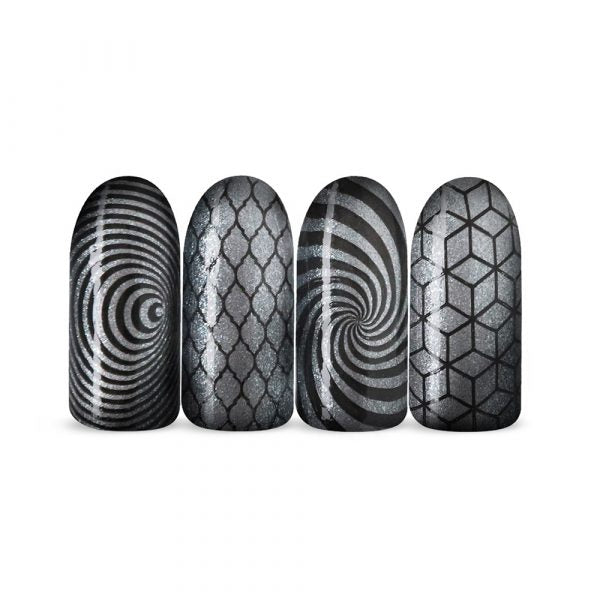 Moyra Stamping Nail Polish- SP 30 (Cat Eye Magnetic Silver)