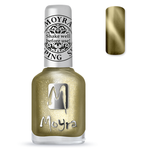 Moyra Stamping Nail Polish- SP 31 (Cat Eye Magnetic Gold)