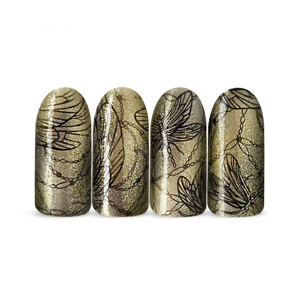 Moyra Stamping Nail Polish- SP 31 (Cat Eye Magnetic Gold)