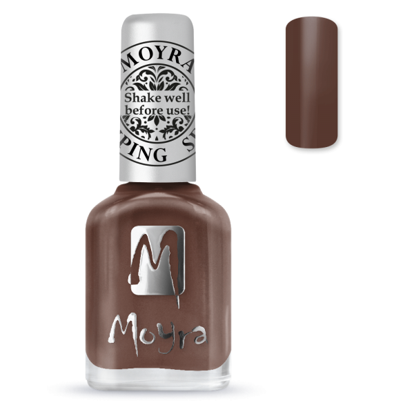 Moyra Stamping Nail Polish- SP 37 (Chocolate Brown)