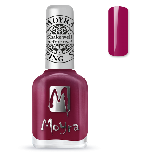Moyra Stamping Nail Polish- SP 40 (Amaranth Red)