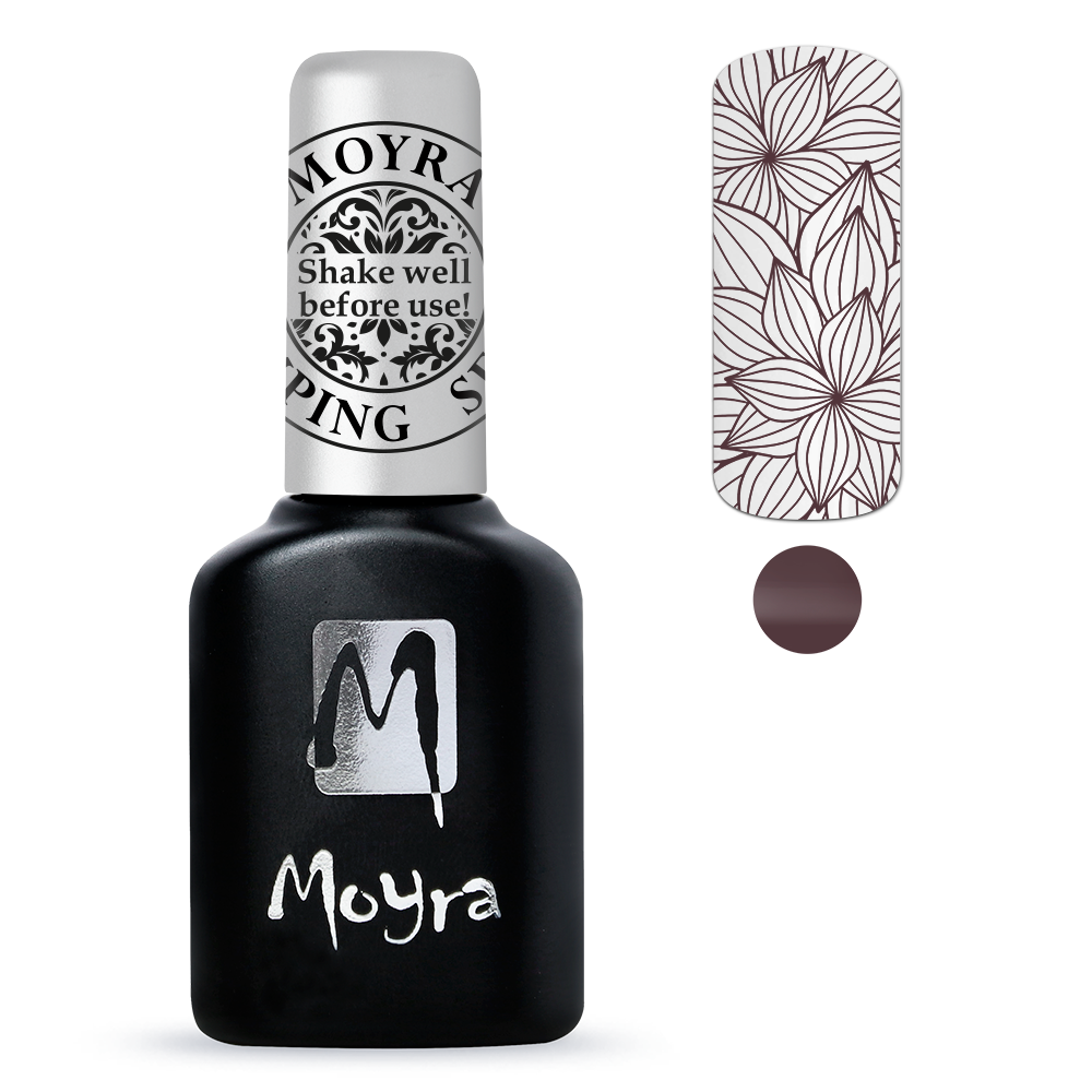 Moyra Stamping Gel Polish- Brown SGP09