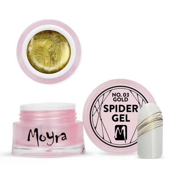 Moyra Spider Gel No. 03 Gold