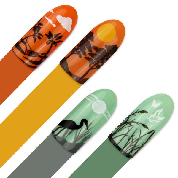 Moyra Stamping Plate 106- Picturesque