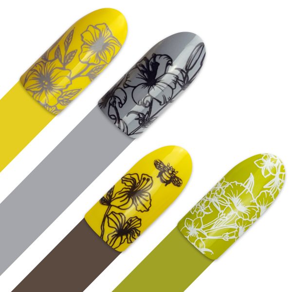 Moyra Stamping Plate 107- Botanical