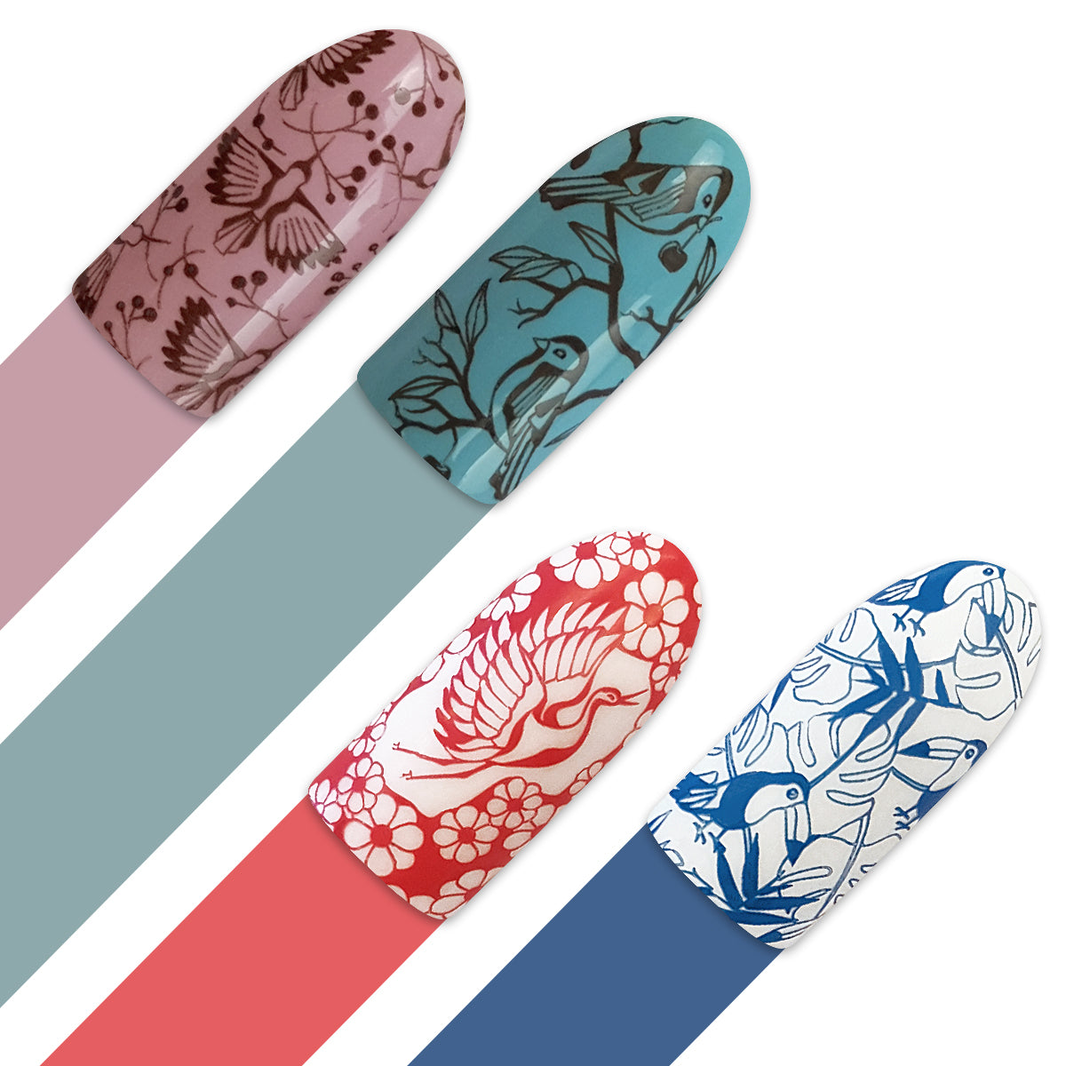 Moyra Stamping Plate 100- Bird Box