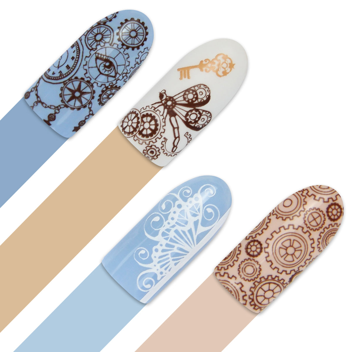 Moyra Stamping Plate 092- Steampunk