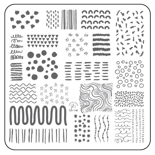 Clear Jelly Stamper- CjS-146- My Main Squiggle