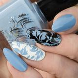 Hit the Bottle &quot;Do it in Denim&quot; Stamping Polish